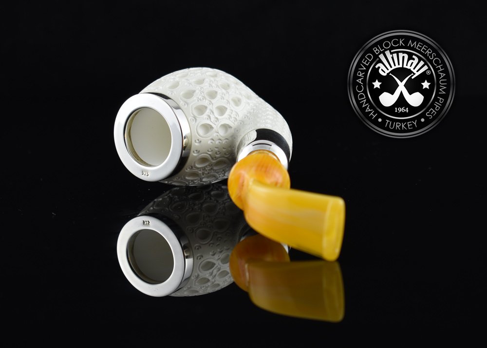 altinay-spigot-full-bent-meerschaumpfeife-silber-set-lang image 3