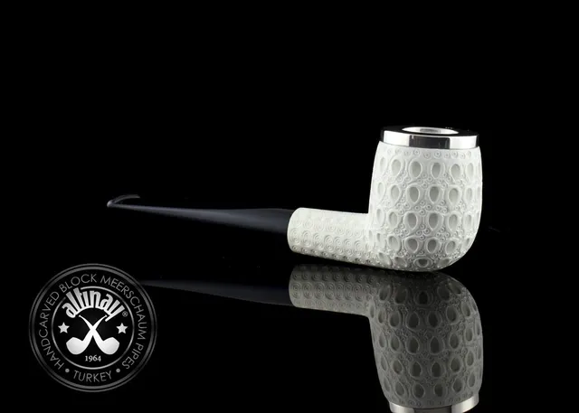 altinay-classic-billiard-meerschaumpfeife-silberband-2 image 1