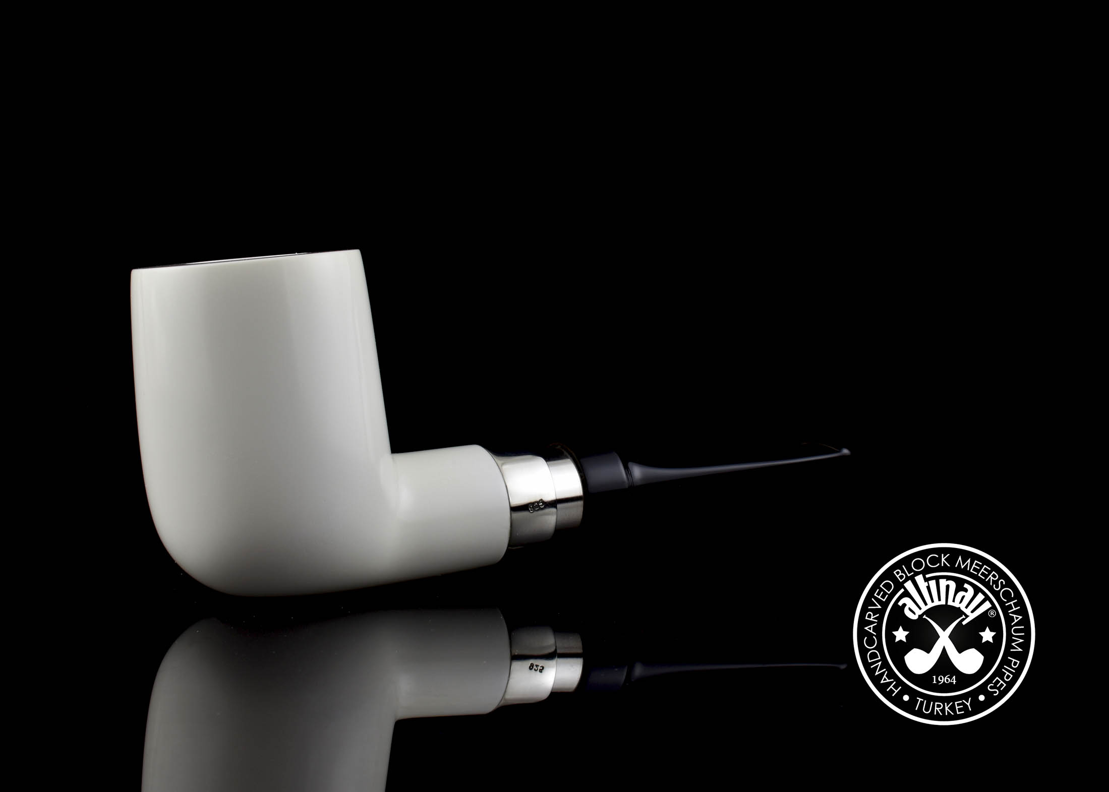 altinay-classic-billiard-meerschaumpfeife-silberband-3 image 4
