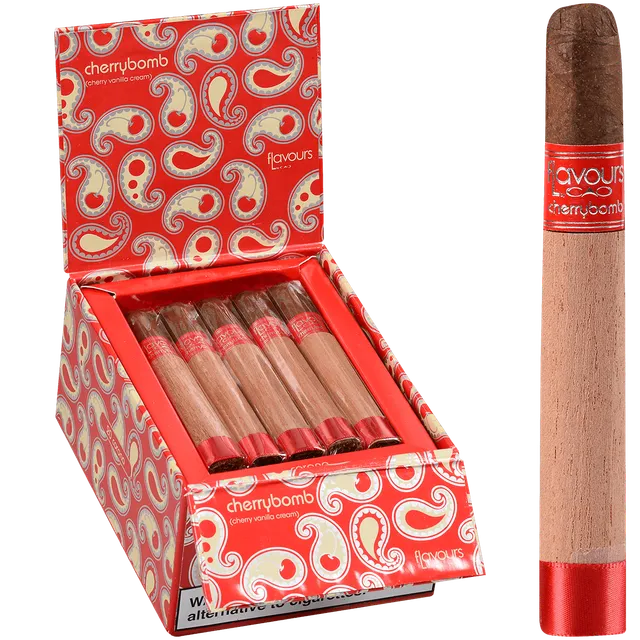 cao-flavours-cherrybomb-zigarre-corona-kirsche-mild image 1