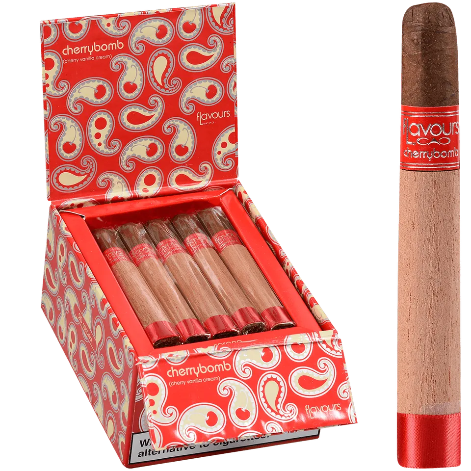 cao-flavours-cherrybomb-zigarre-corona-kirsche-mild image 1