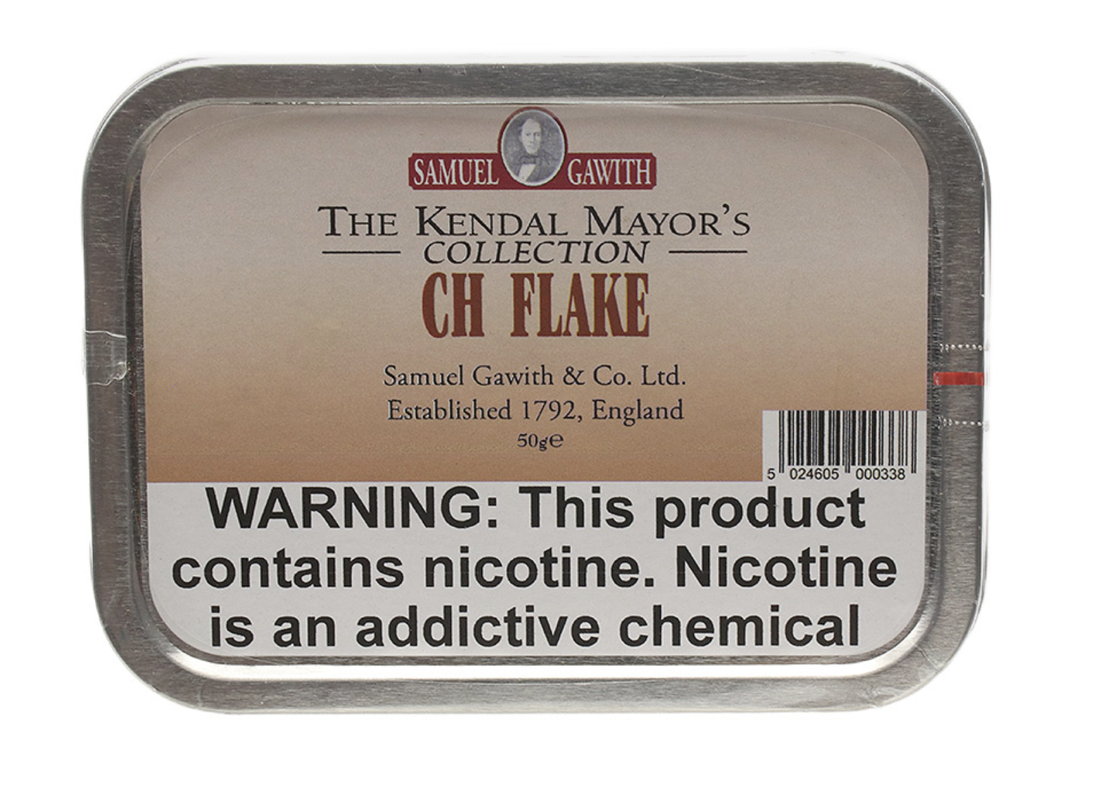 samuel-gawith-chocolate-flake-pfeifentabak-50g-dose-schoko image 1