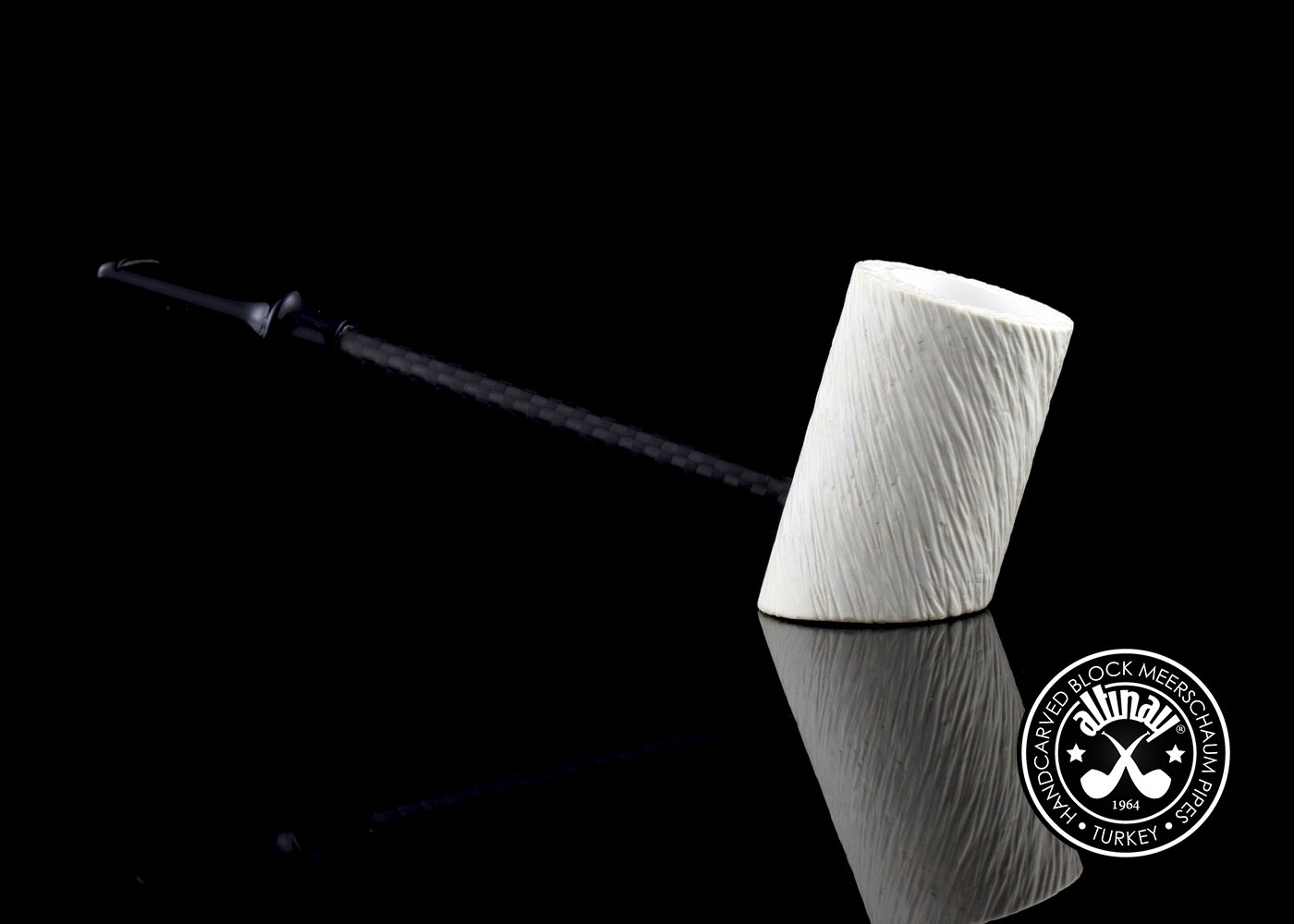 altinay-carbon-fiber-series-poker-meerschaumpfeife-glatt-3 image 3