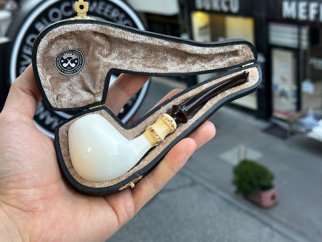 altinay-bamboo-brandy-meerschaumpfeife-mit-bambusholm image 8