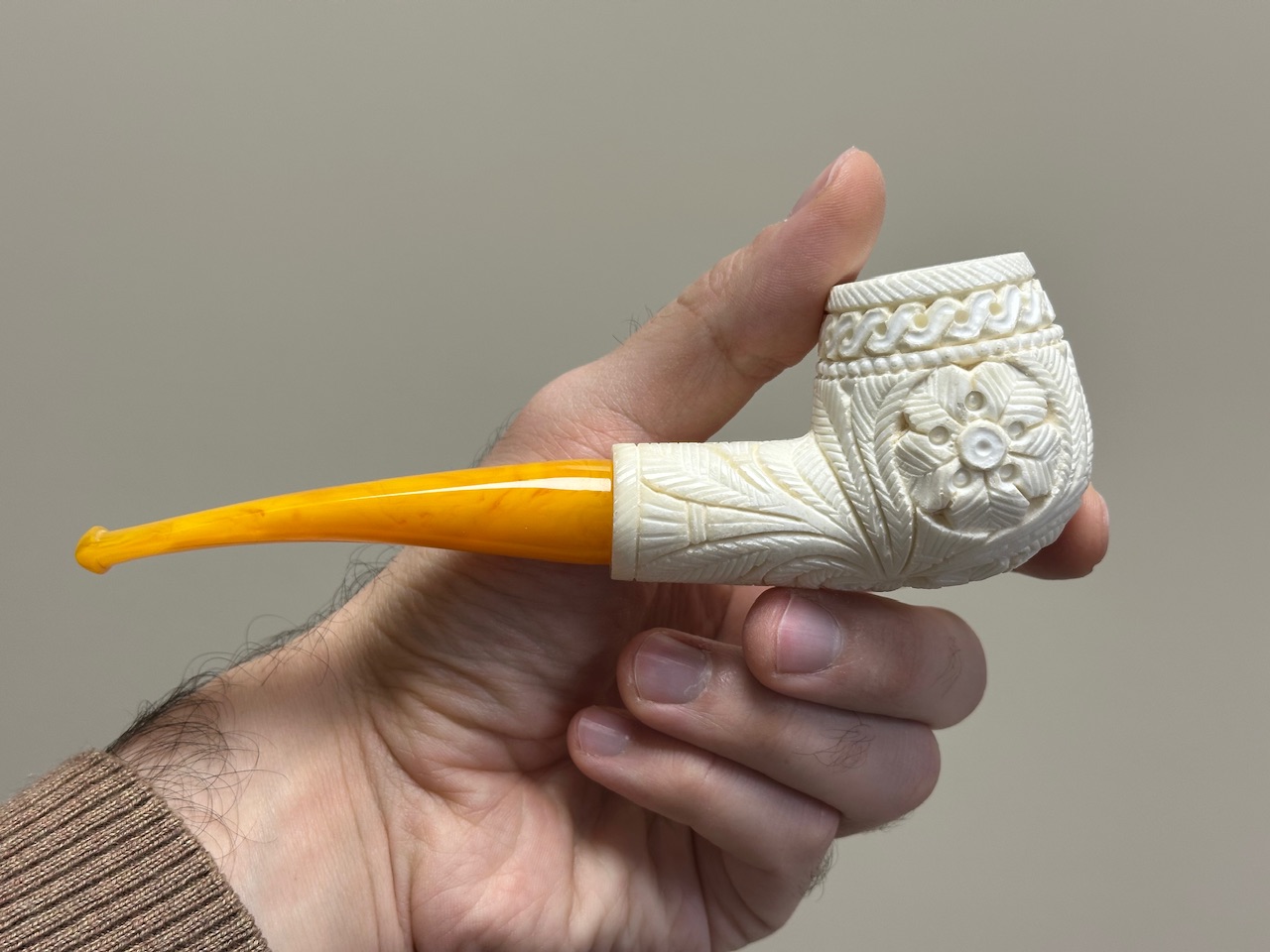 altinay-classic-apple-meerschaumpfeife-natur-glatt-5 image 3