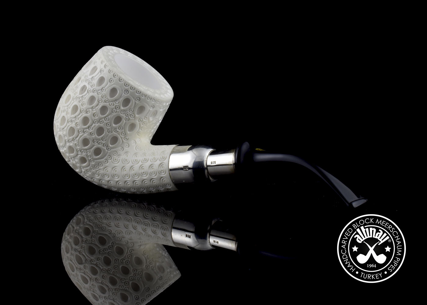 altinay-spigot-billiard-meerschaumpfeife-silber-spigo-2 image 5