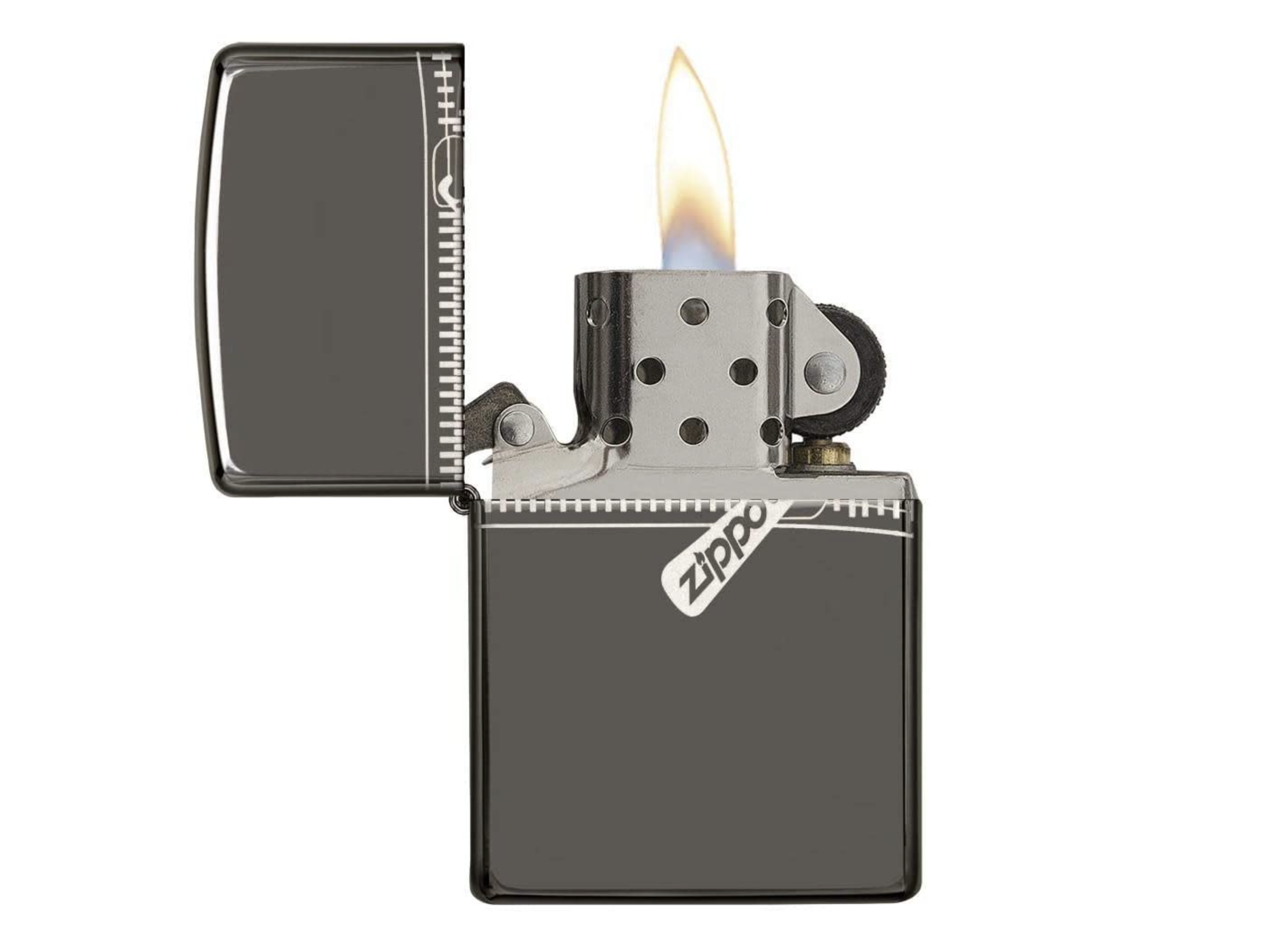 zippo-classic-benzinfeuerzeug-winddicht-metall-nachf-llbar image 2