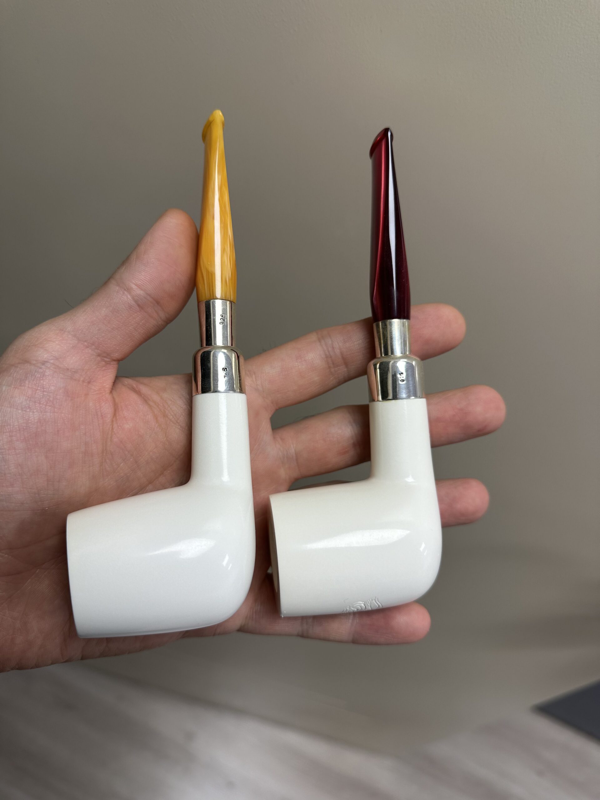altinay-spigot-billiard-meerschaumpfeife-2er-set image 1