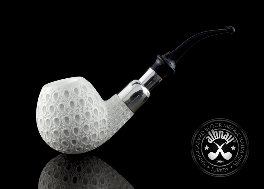 altinay-spigot-apple-meerschaumpfeife-silber-acryl image 5