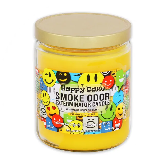 smoke-odor-exterminator-happy-daze-duftkerze-13oz-frucht image 1
