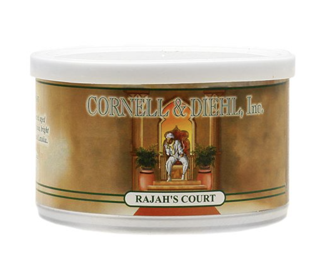 cornell-diehl-rajah-s-court-pfeifentabak-2oz-oriental image 1