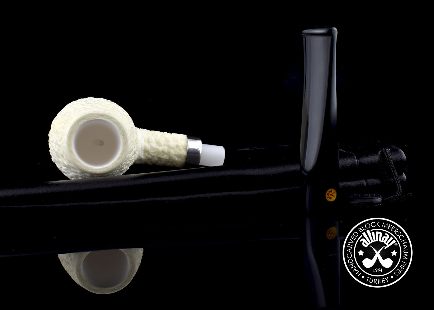 altinay-classic-billiard-meerschaumpfeife-mit-silberring-glatt image 6