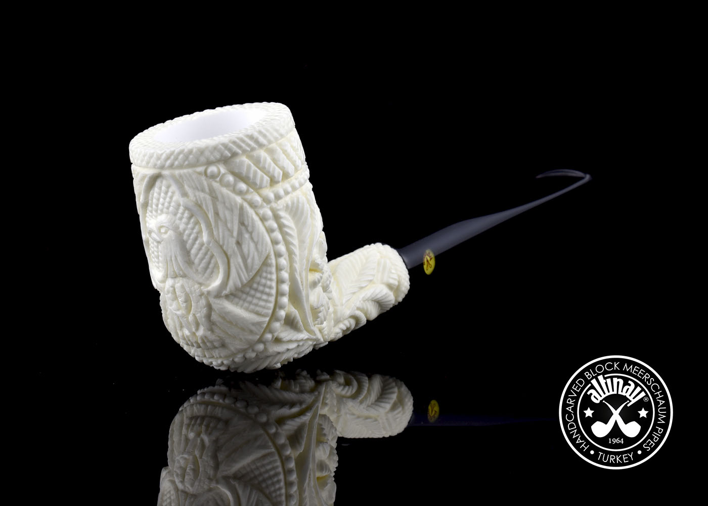altinay-eagle-s-claw-billiard-meerschaumpfeife-adler-motiv-3 image 3