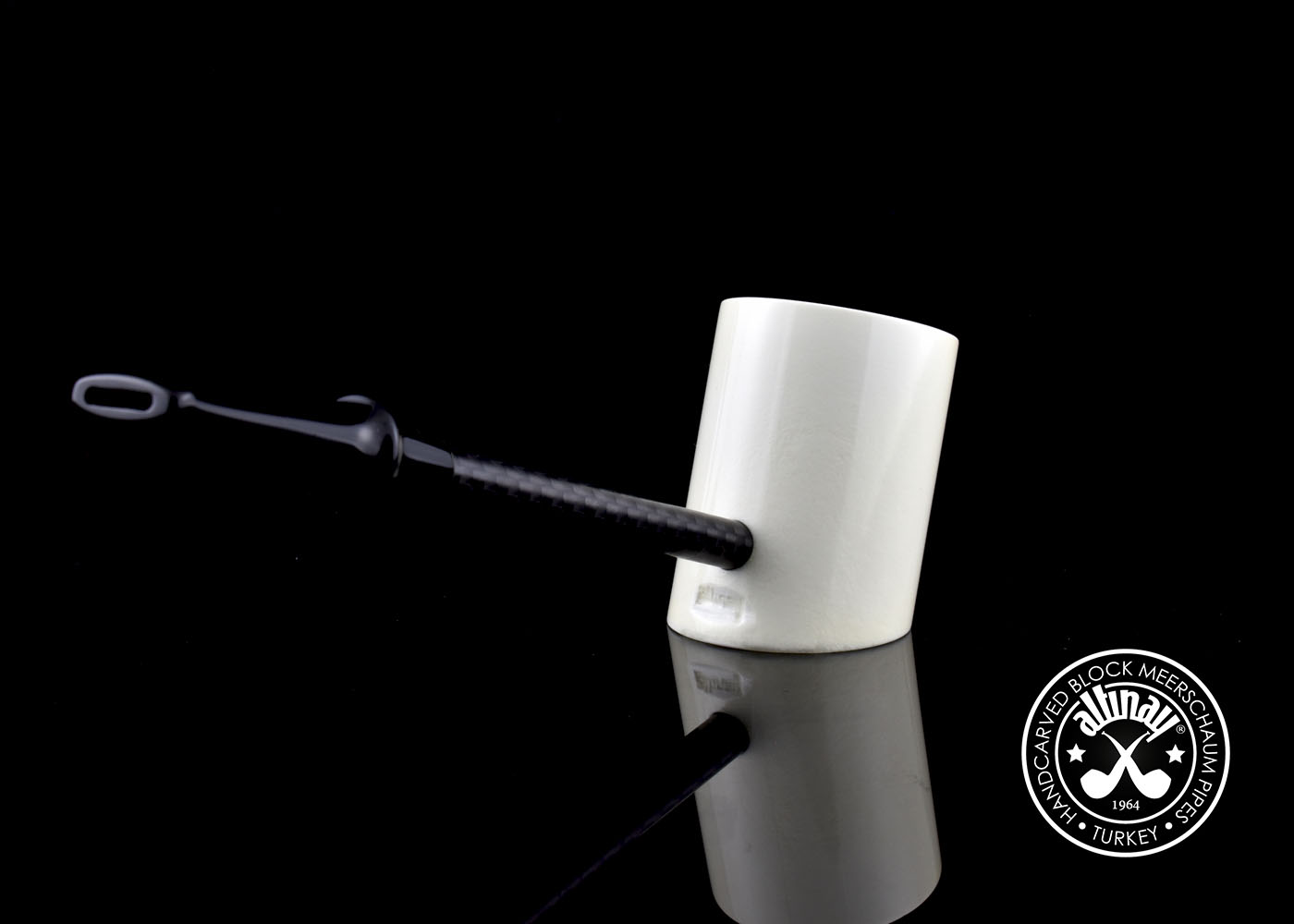 altinay-carbon-fiber-poker-meerschaumpfeife-carbon-schaft image 4
