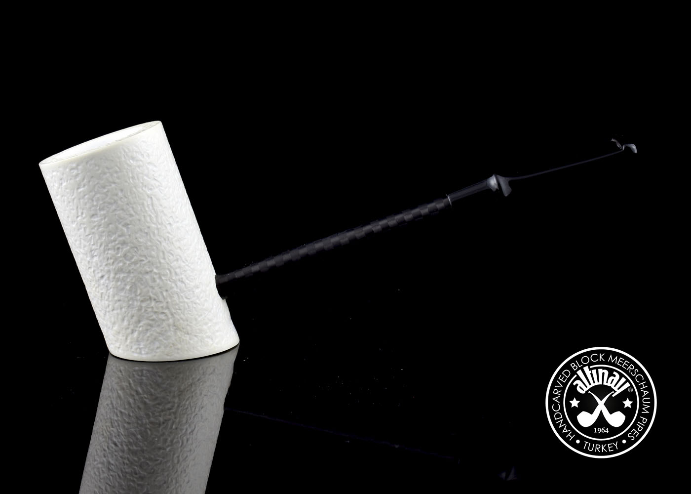 altinay-carbon-fiber-poker-meerschaumpfeife-stehend image 2