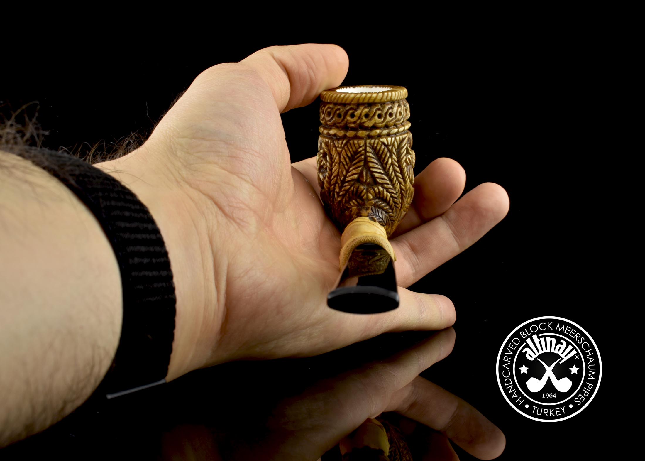 altinay-bamboo-billiard-meerschaumpfeife-bambusholm-5 image 3
