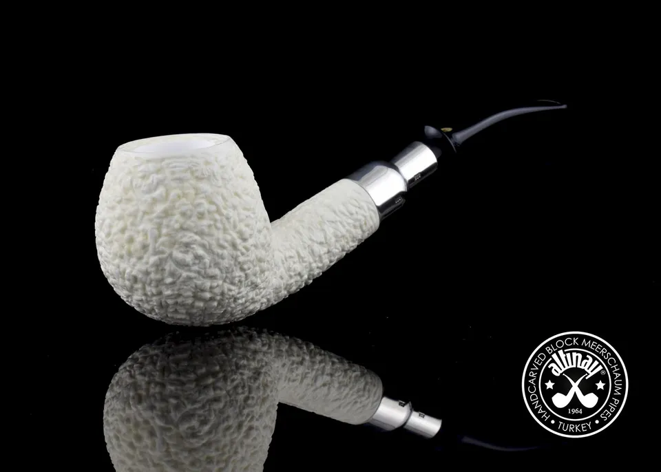 altinay-spigot-apple-meerschaumpfeife-silber-3 image 1