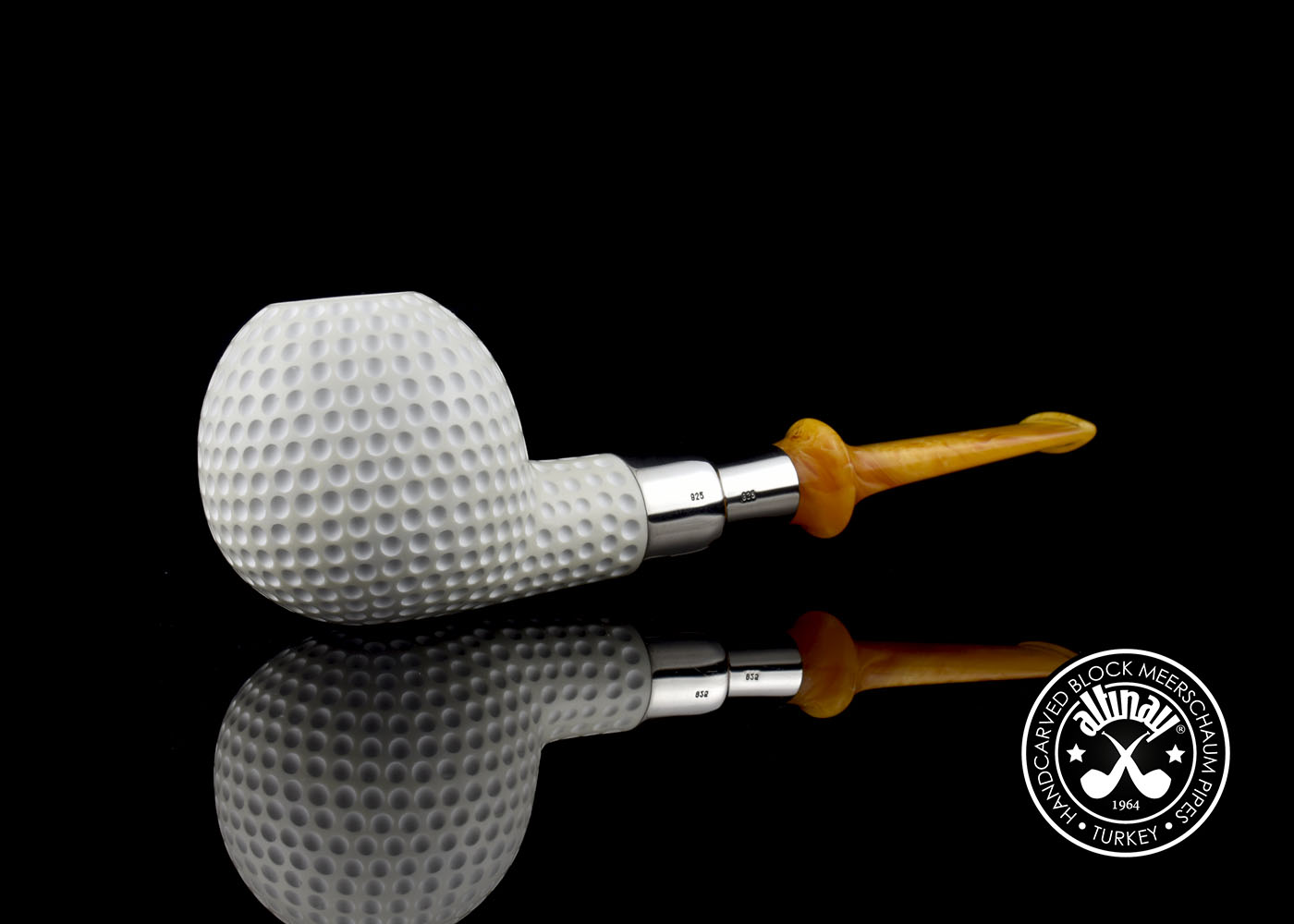 altinay-spigot-army-golf-silver-spigot-meerschaumpfeife image 2