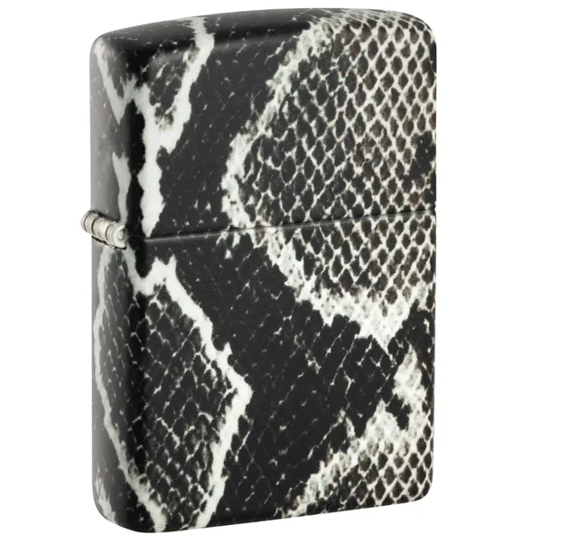 zippo-snake-skin-benzinfeuerzeug-geschenkbox-winddicht image 1