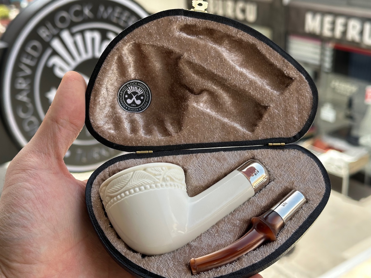 altinay-spigot-dublin-meerschaumpfeife-tabakpfeife-silber-konisch image 8