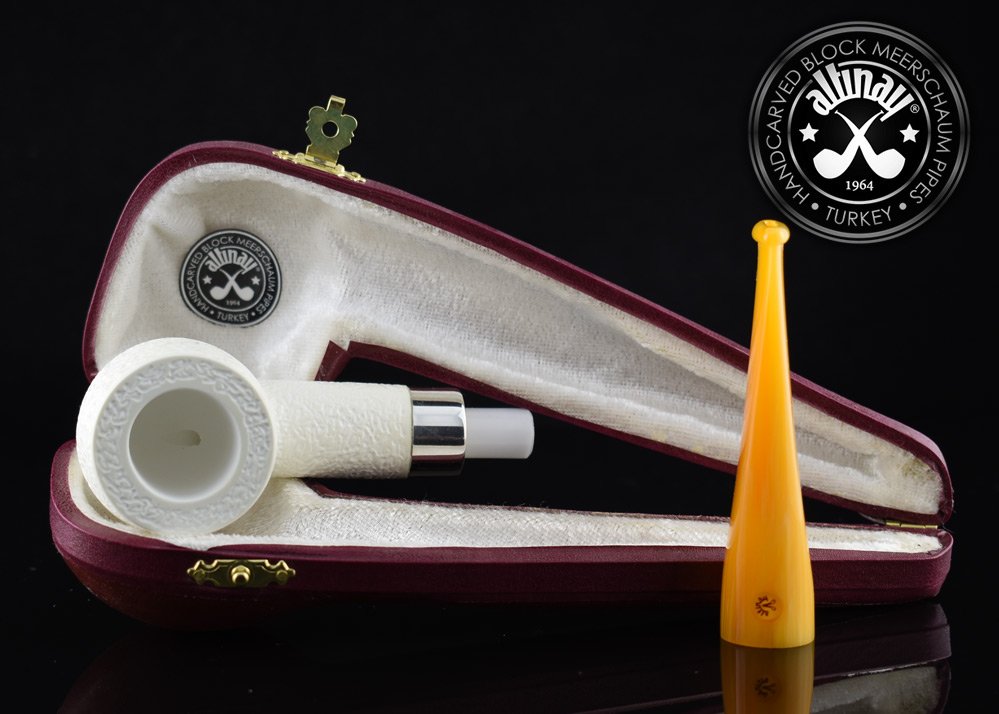 altinay-billiard-meerschaumpfeife-silberring-glatt image 8