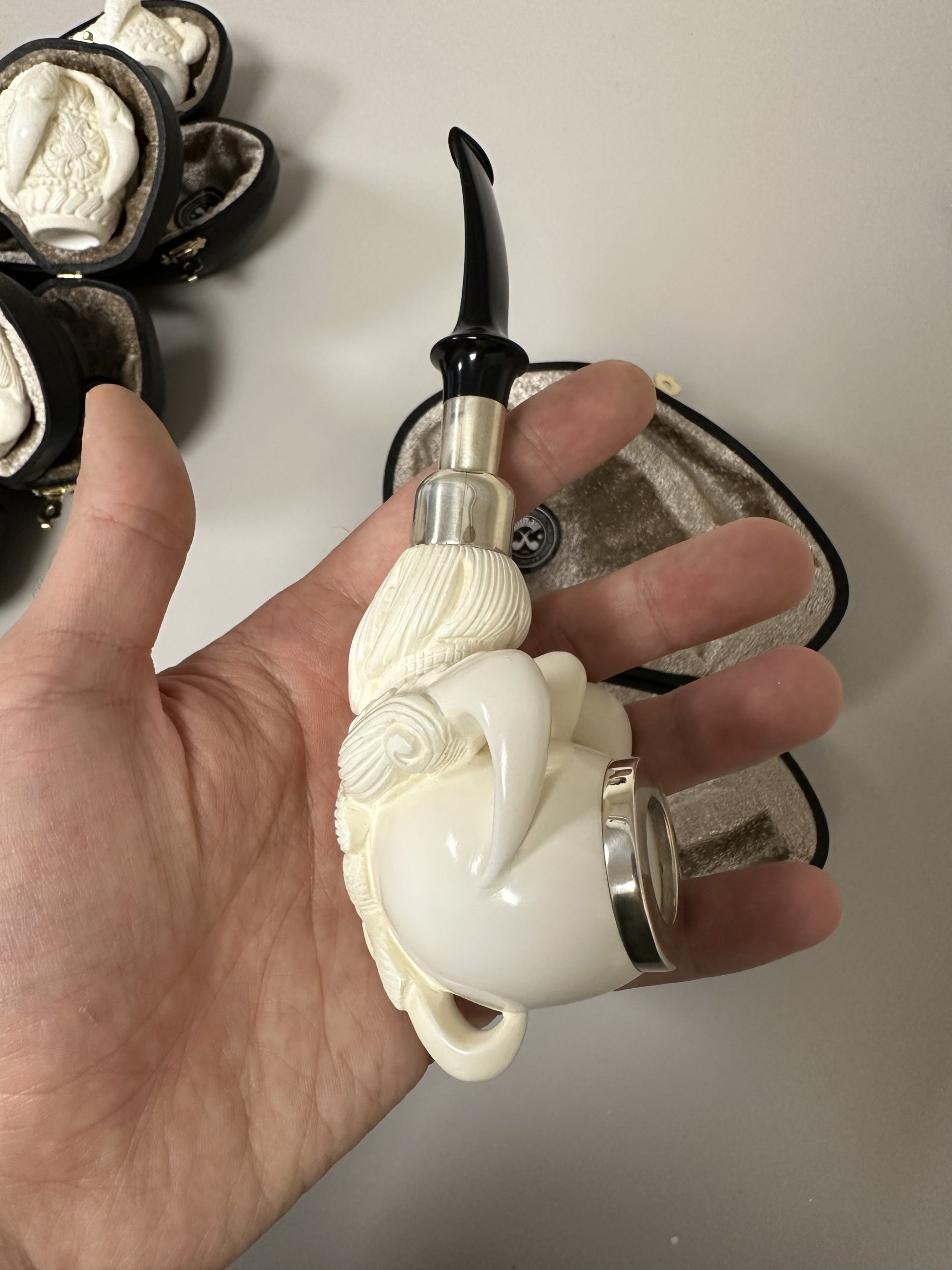 altinay-eagles-claw-meerschaumpfeife-spigot-9mm image 2