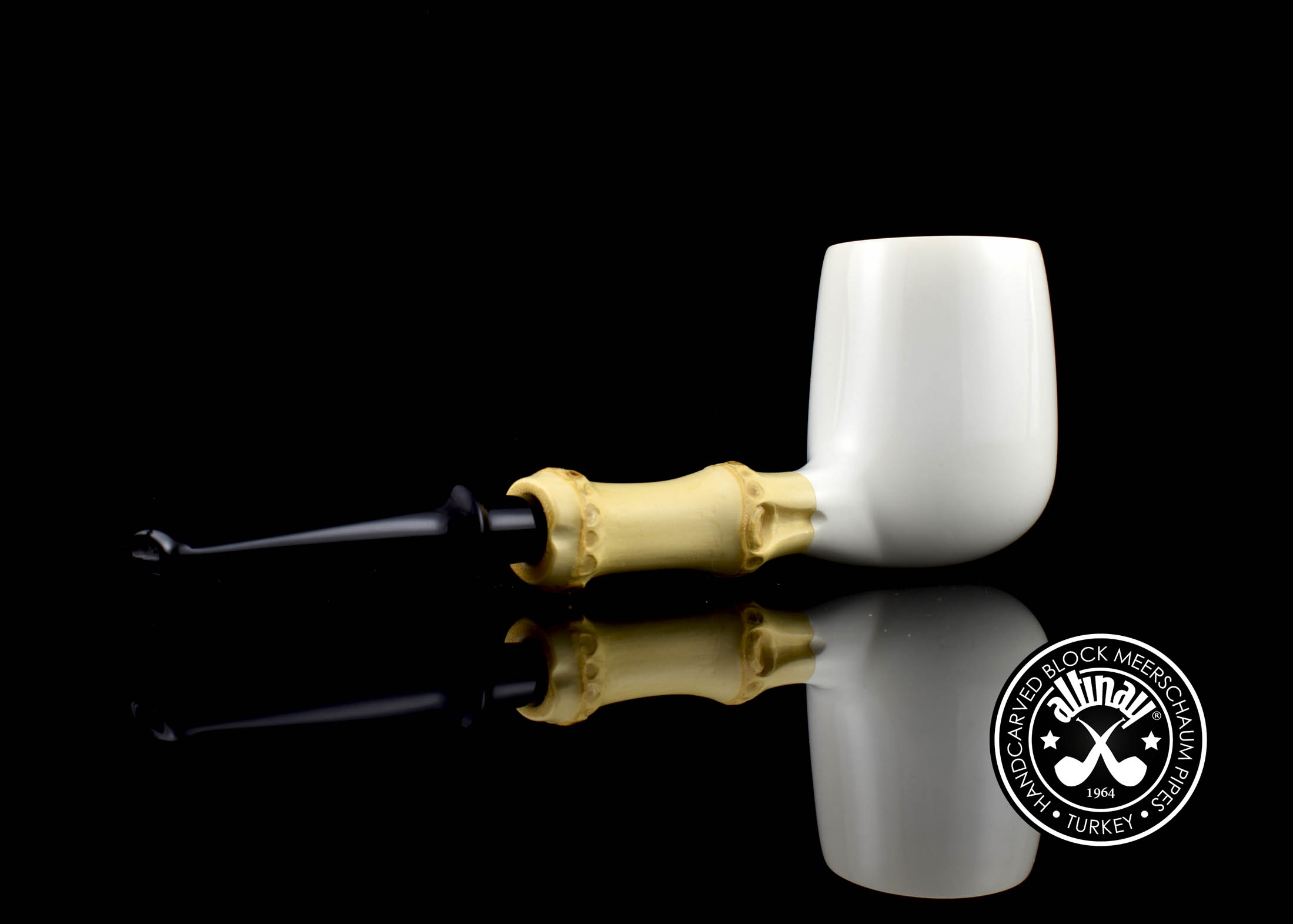 altinay-bamboo-billiard-meerschaumpfeife-bambus-natur-3 image 2
