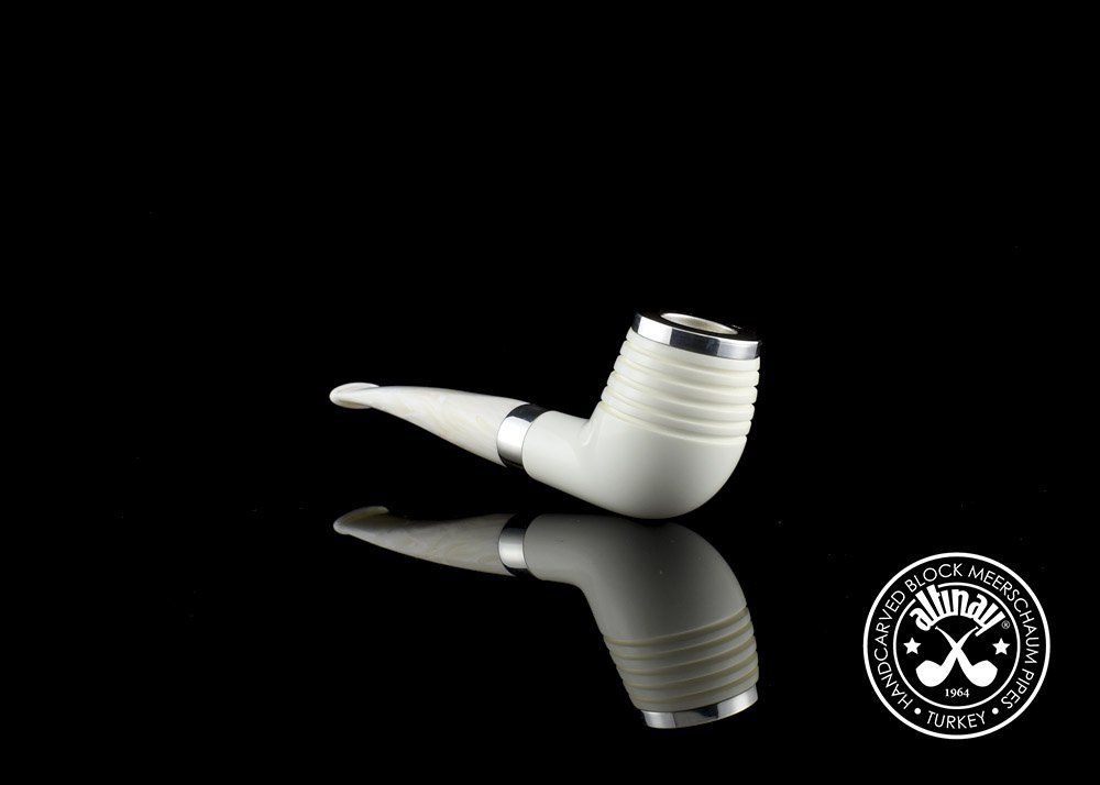 altinay-classic-top-silver-meerschaumpfeife-silberband image 4