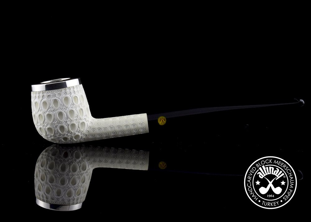 altinay-classic-billiard-meerschaumpfeife-top-silver-silberring image 5