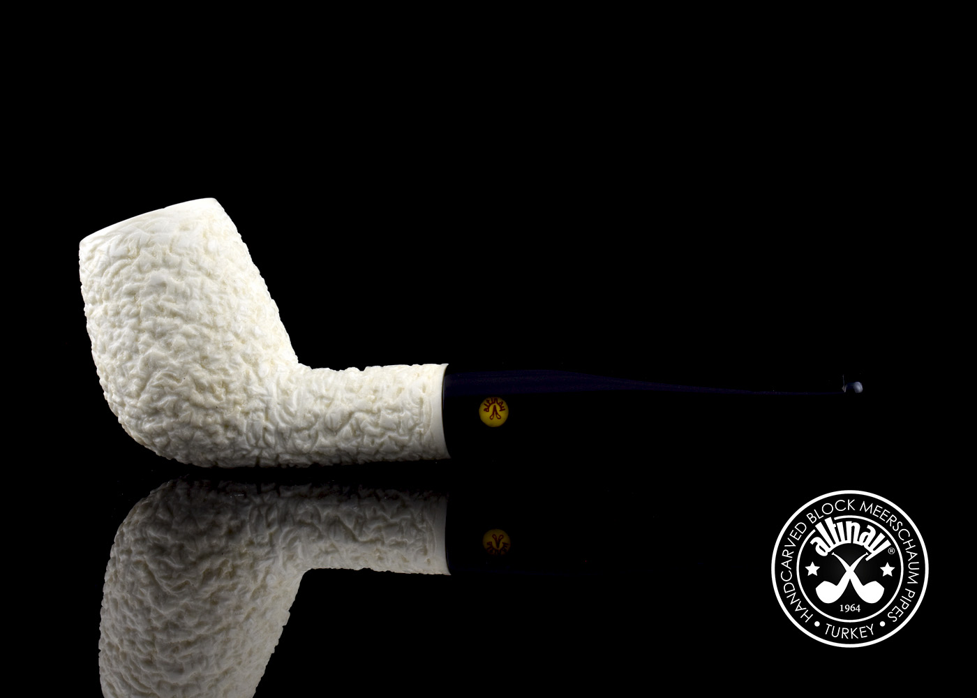 altinay-classic-billiard-meerschaumpfeife-natur-glatt image 2
