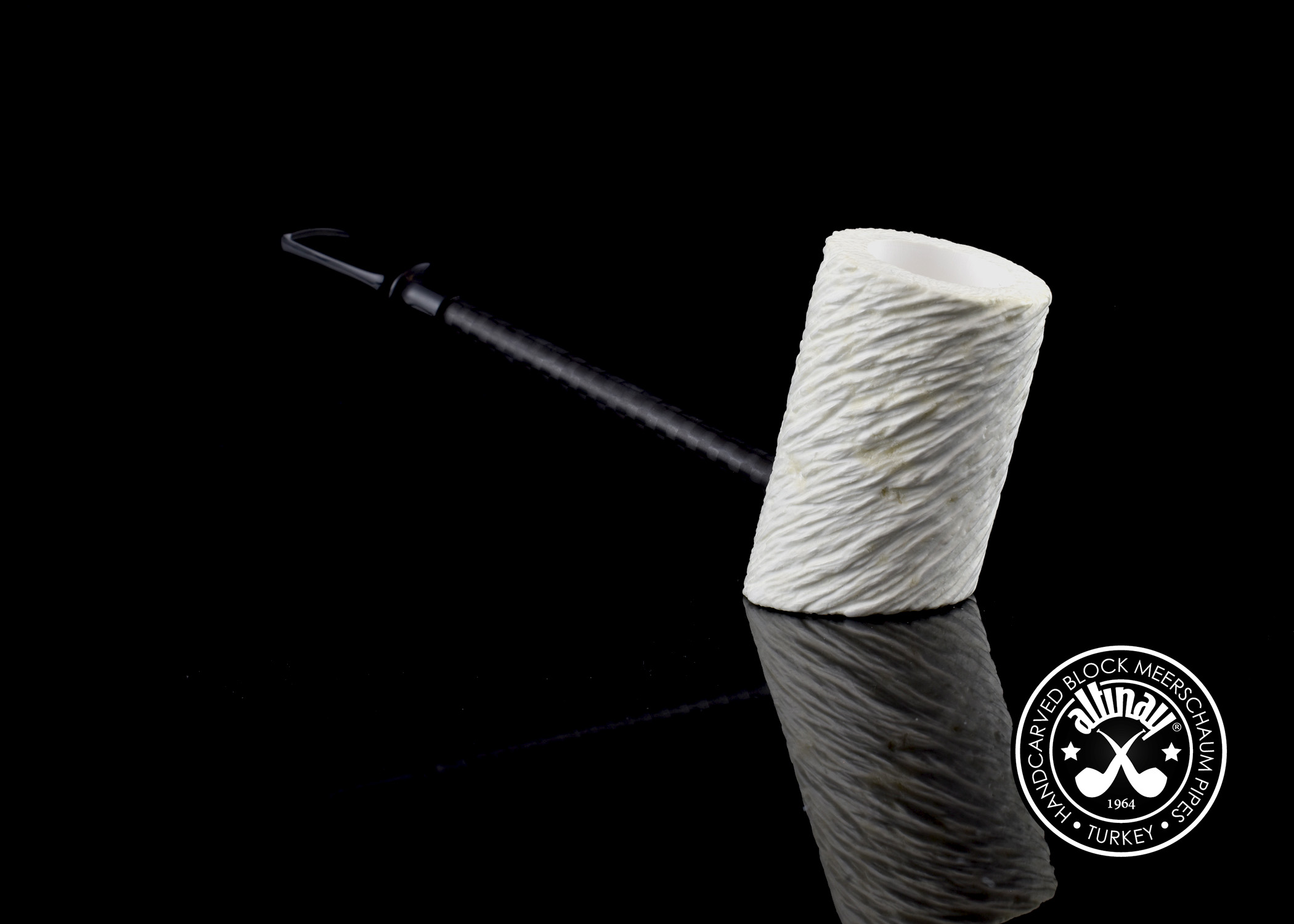 altinay-carbon-fiber-poker-meerschaumpfeife-schwarz image 1