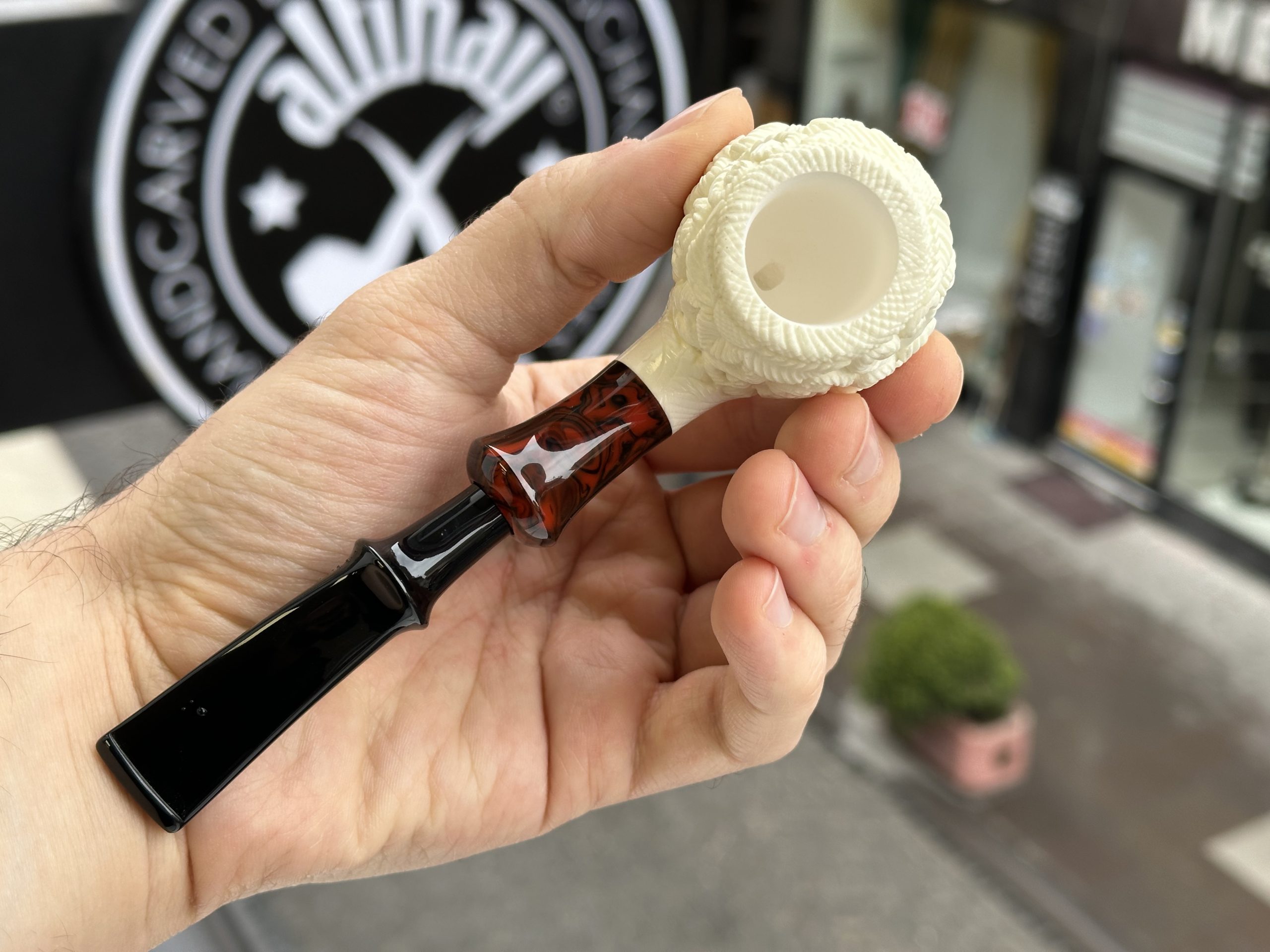 altinay-classic-warped-apple-meerschaumpfeife image 3