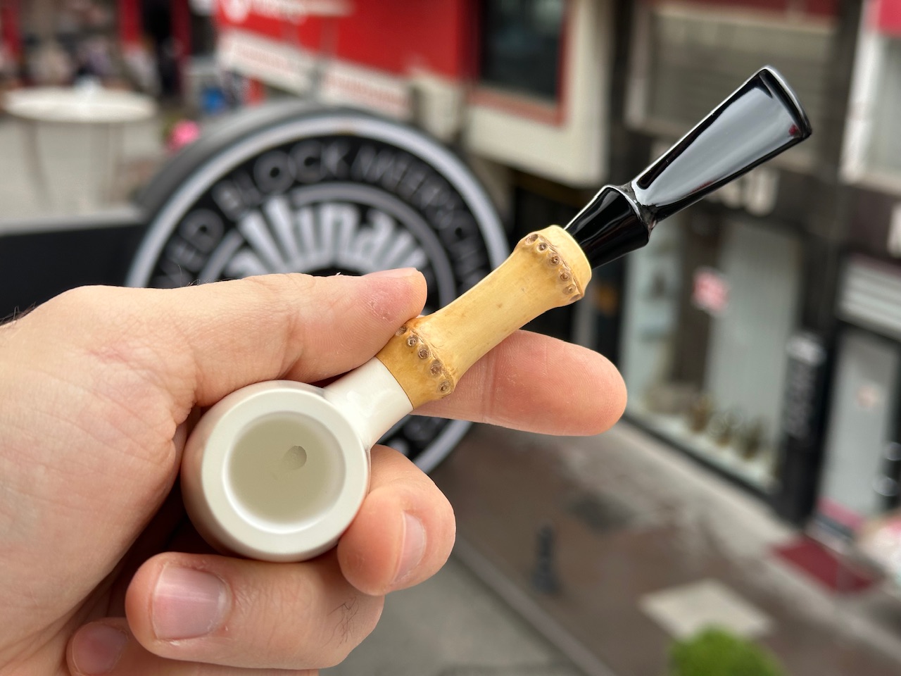 altinay-bamboo-billiard-meerschaumpfeife-mit-bambusholm image 4