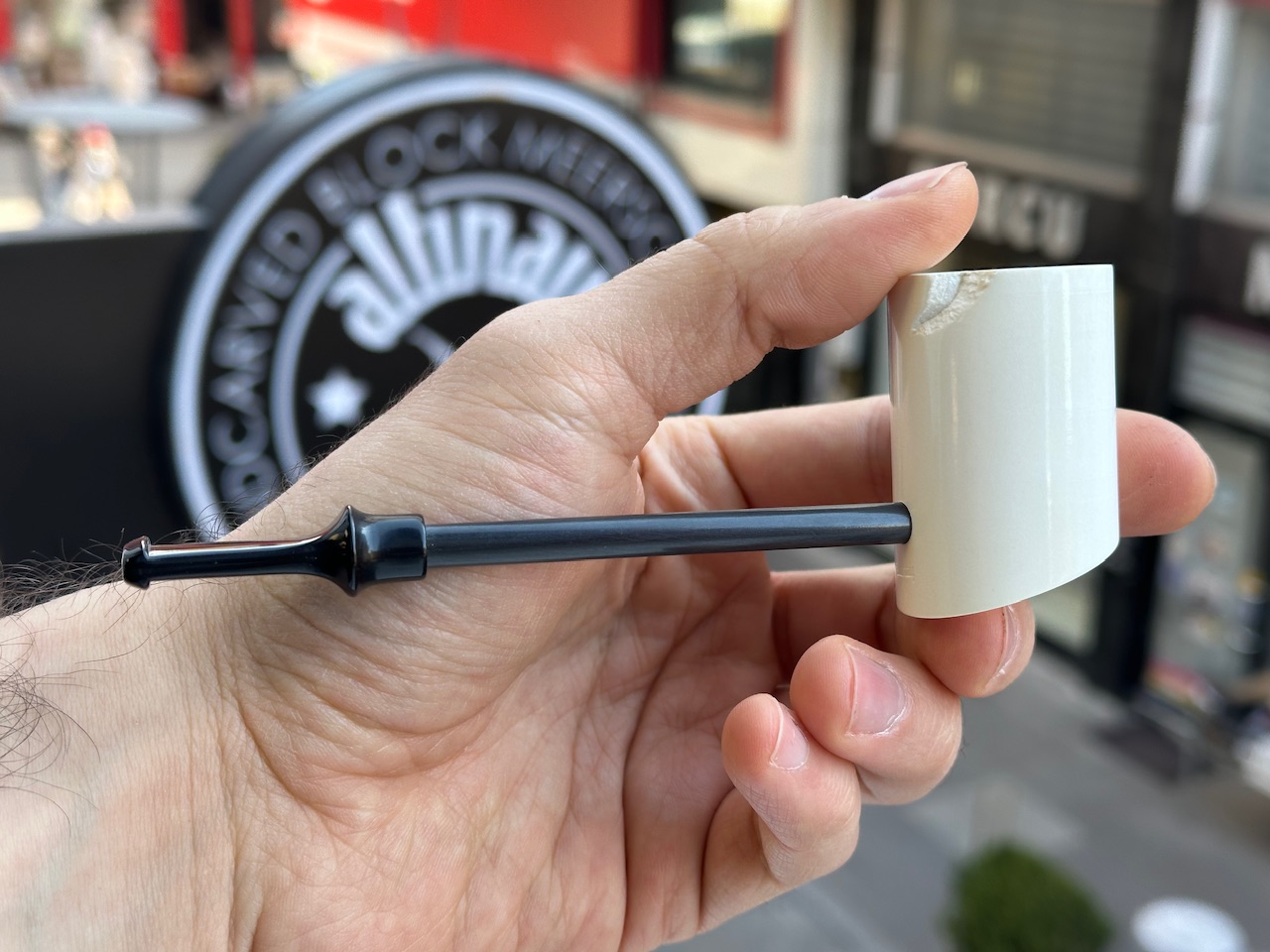 altinay-carbon-fiber-poker-meerschaumpfeife-natur-glatt image 3