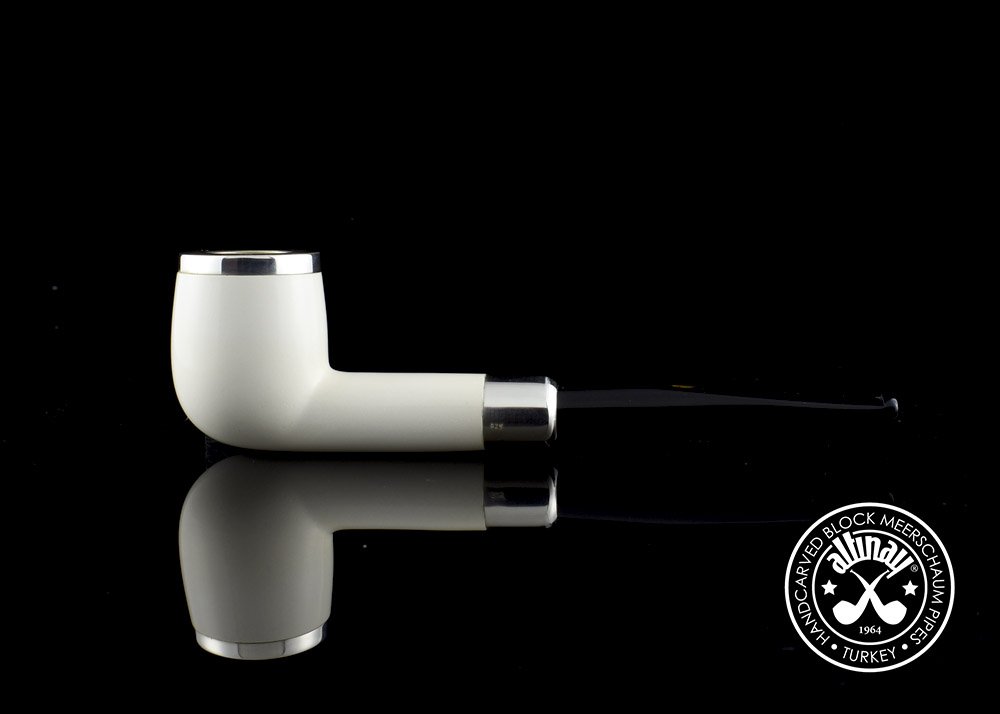 altinay-spigot-army-billiard-meerschaumpfeife-silber-3 image 6