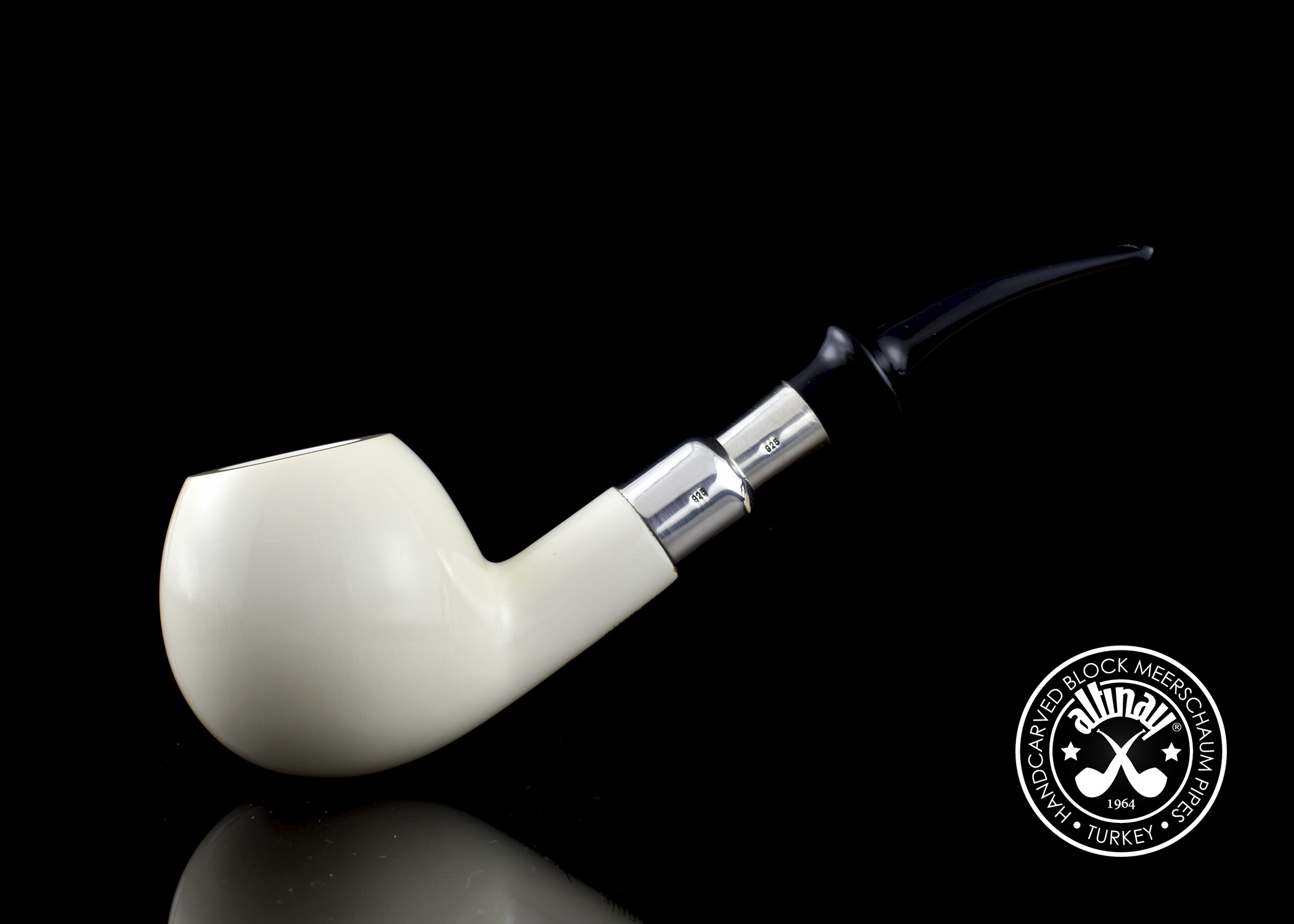 altinay-spigot-apple-meerschaumpfeife-spigotmontur-natur image 3