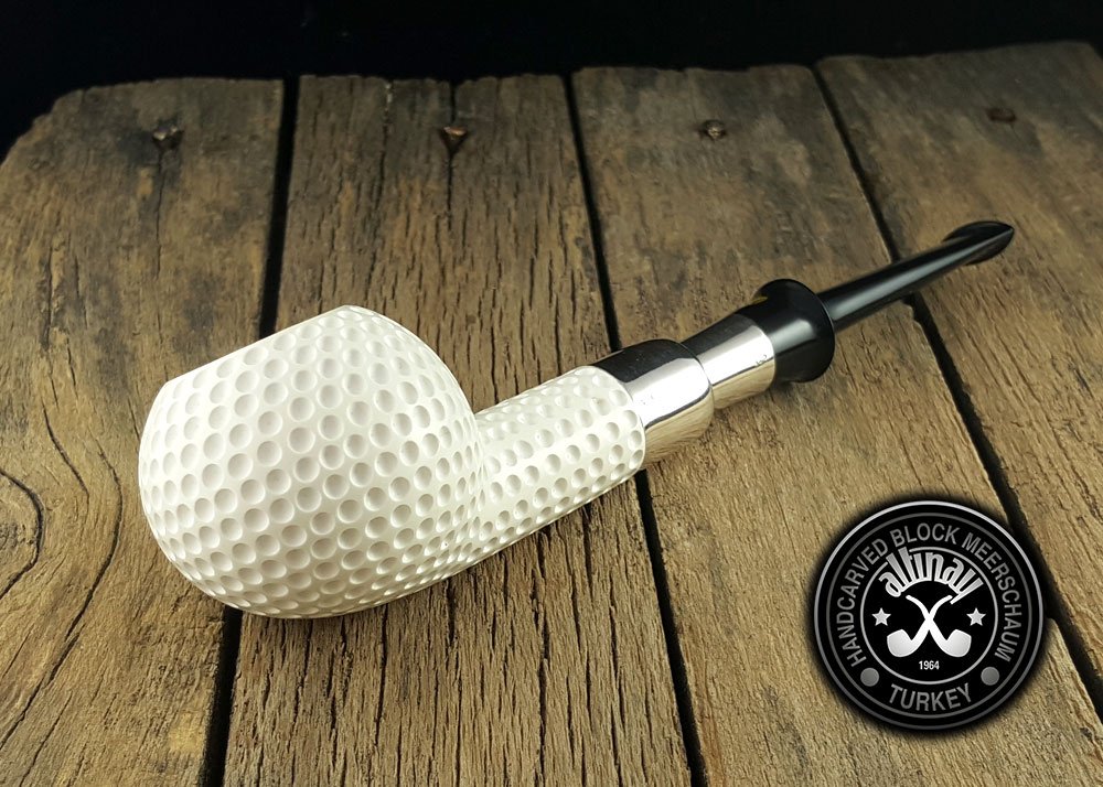 altinay-spigot-golf-silver-spigot-meerschaumpfeife-mit-etui image 5
