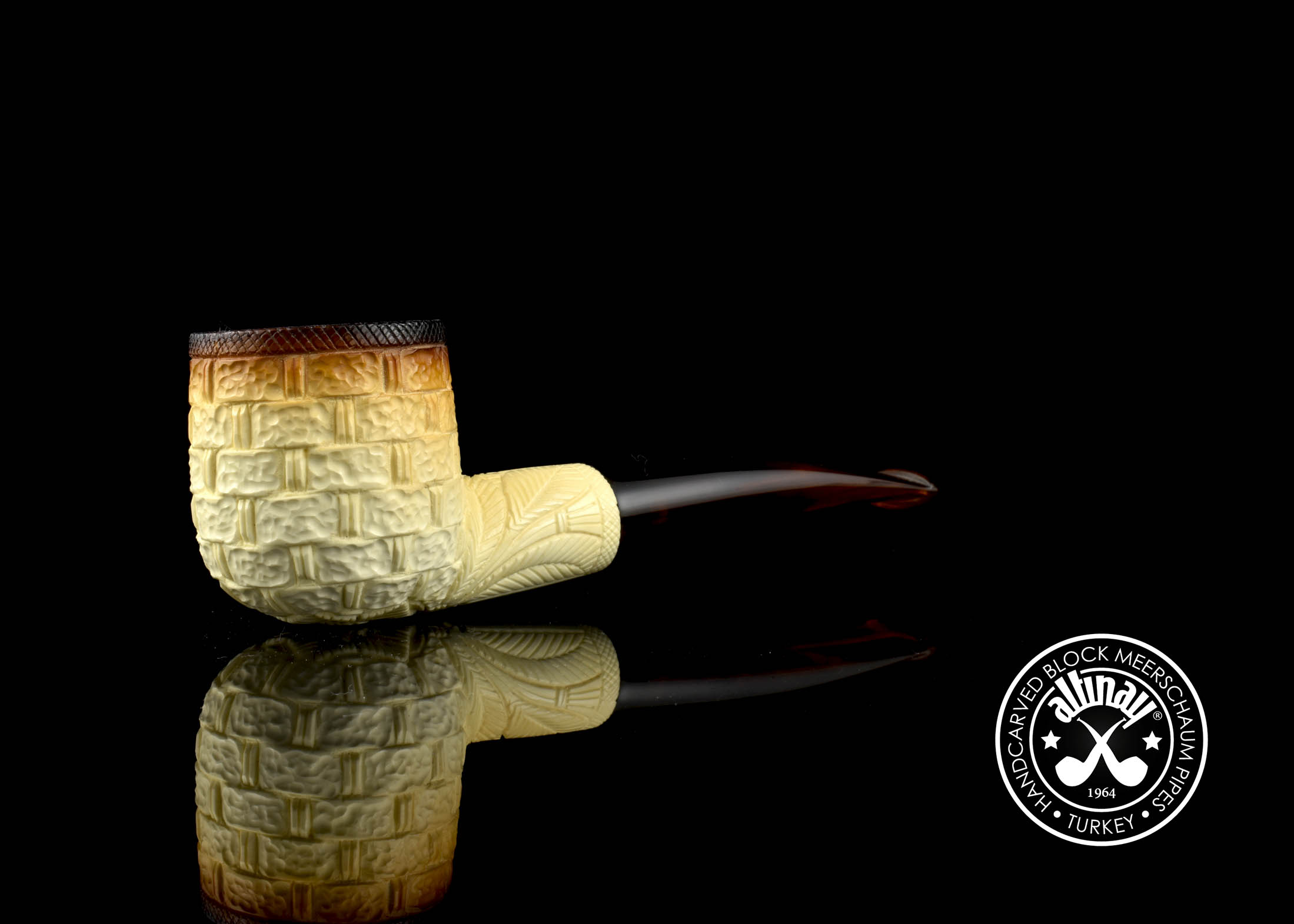 altinay-classic-pot-meerschaumpfeife-natur-glatt image 1