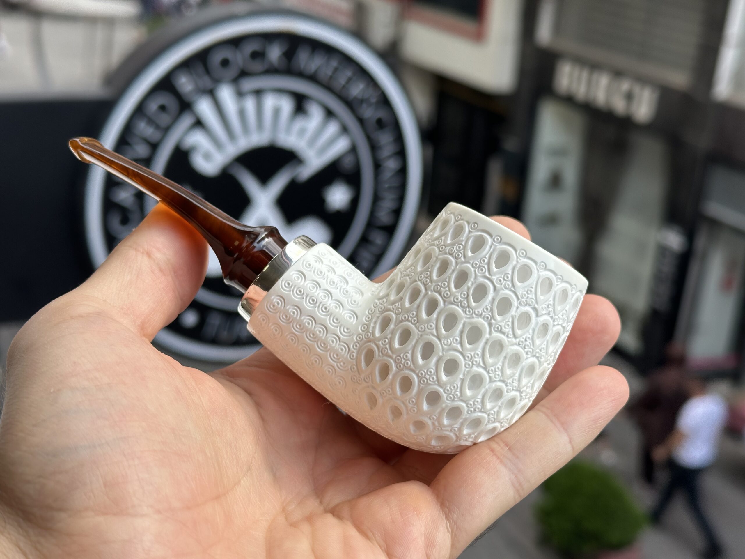 altinay-reverse-calabash-silver-army-meerschaumpfeife image 4