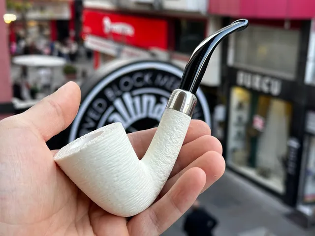altinay-spigot-dublin-silber-army-meerschaumpfeife image 1