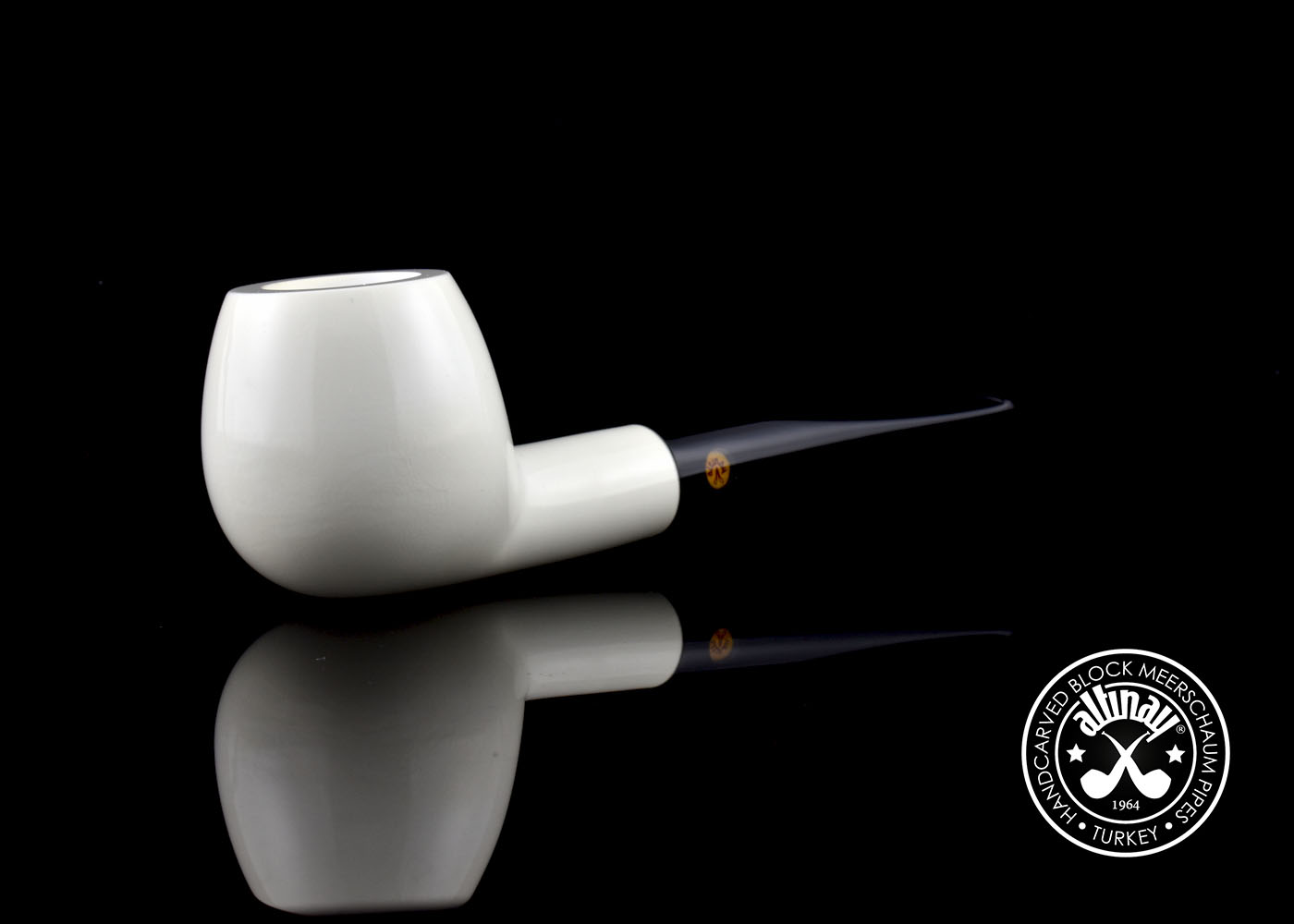 altinay-classic-apple-meerschaumpfeife-rund-glatt-3 image 1