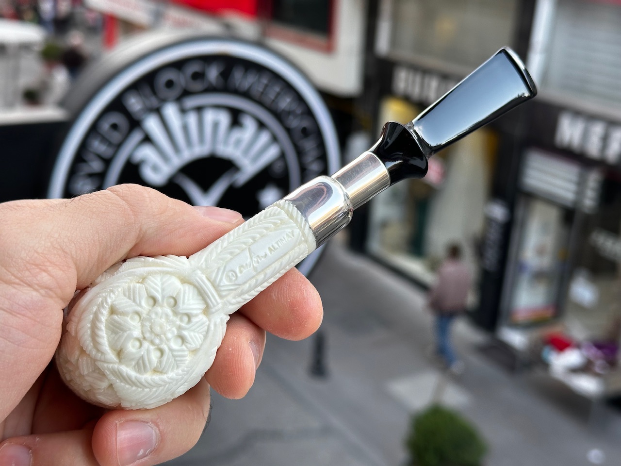 altinay-spigot-top-silver-billiard-meerschaumpfeife-silber-2 image 6