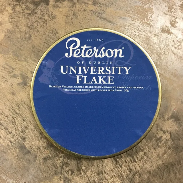 peterson-university-flake-pfeifentabak-1-75oz-pflaume image 1