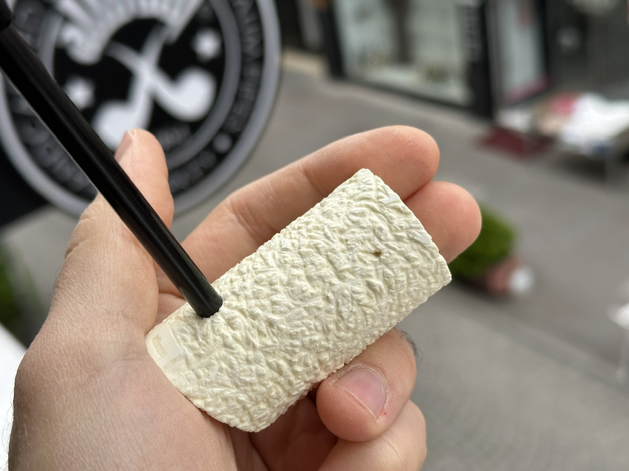 altinay-carbon-fiber-poker-meerschaumpfeife-sitzpfeife-natur image 8