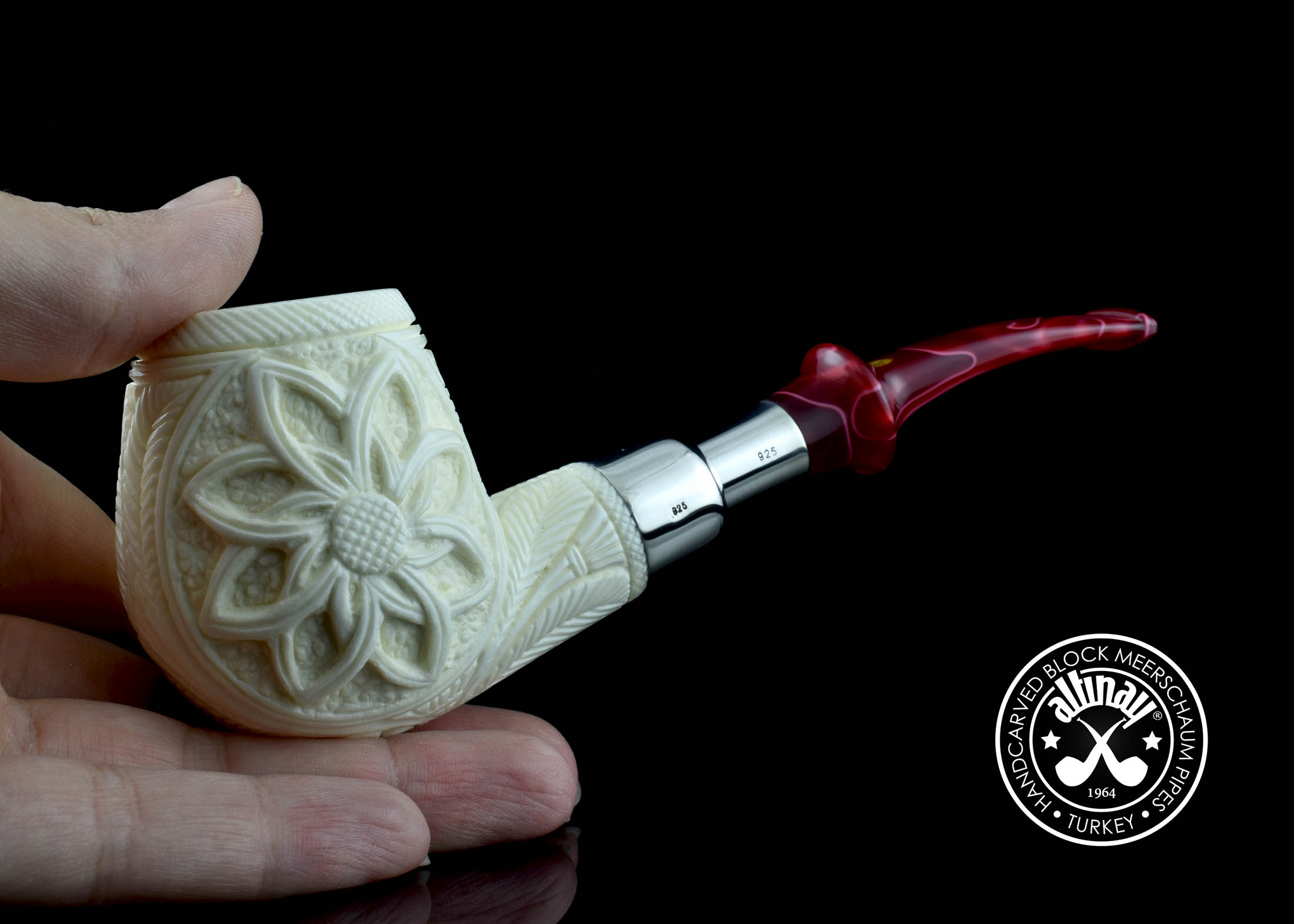 altinay-spigot-brandy-meerschaumpfeife-silber image 3