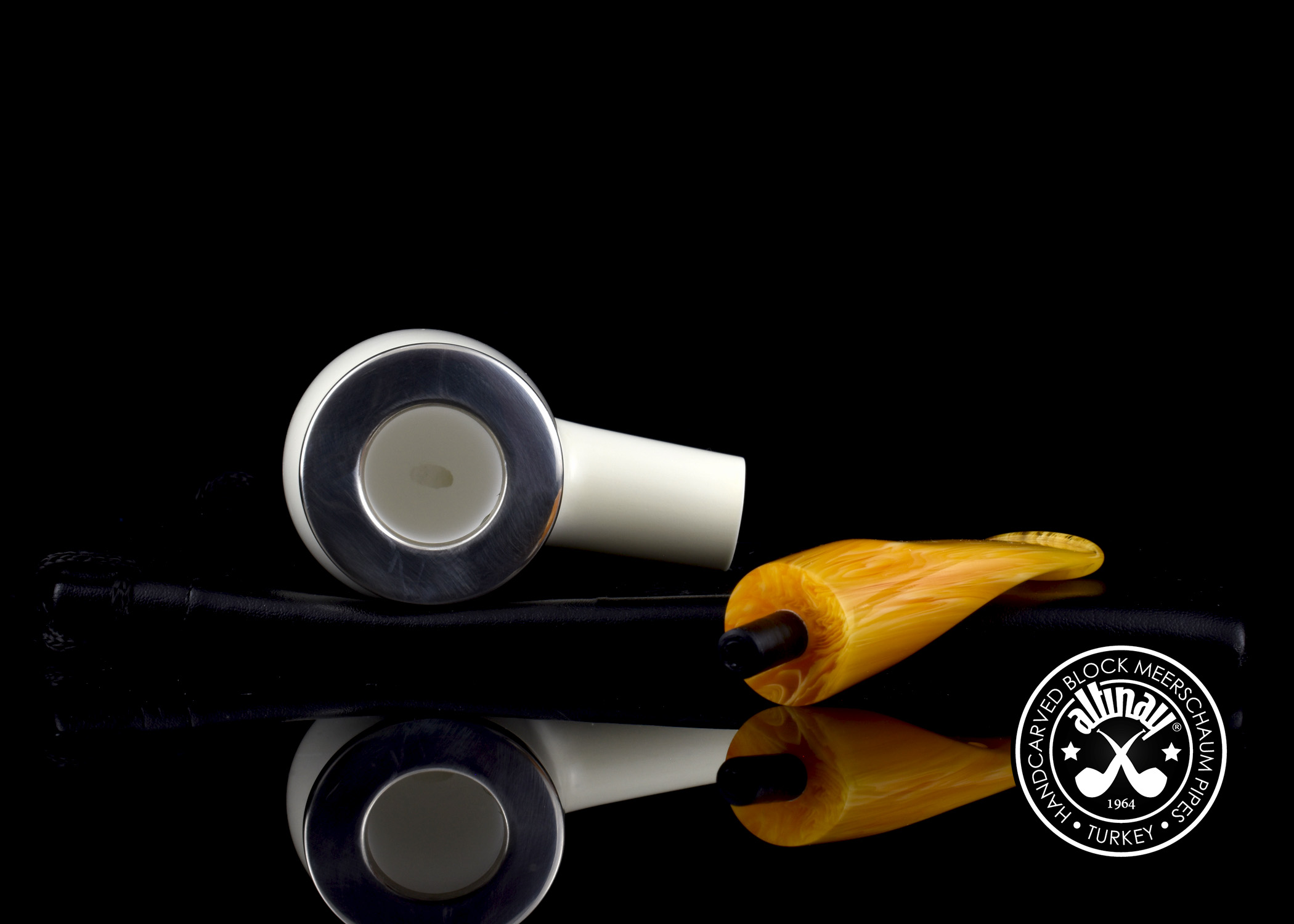 altinay-classic-top-silver-billiard-meerschaumpfeife-4 image 5