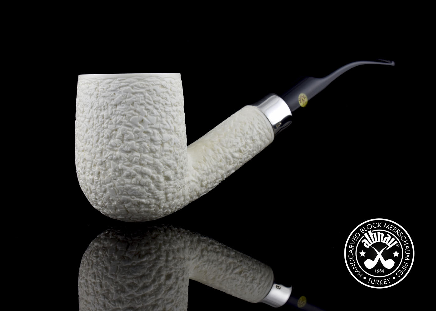 altinay-classic-billiard-meerschaumpfeife-glatt-natur-24 image 1