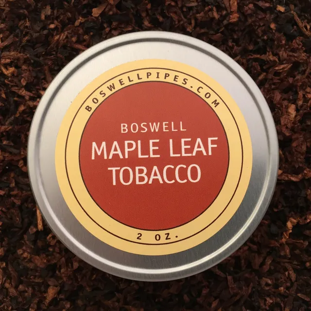 boswell-maple-leaf-pfeifentabak-4oz-dose-ahorn-vanille image 1