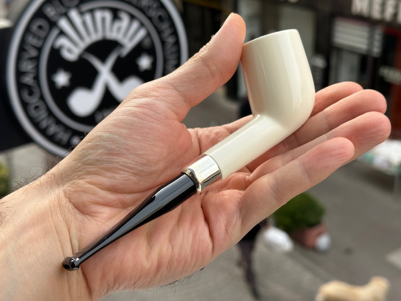 altinay-army-billiard-meerschaumpfeife-silber-natur image 2