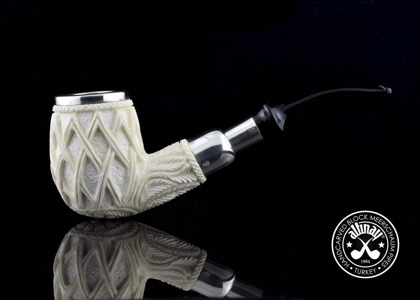 altinay-spigot-army-bent-billiard-meerschaumpfeife-gebogen-2 image 4